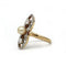 Bague 56 Bague XIXe siècle en or jaune 18 carats, perle et diamants 58 Facettes 1187