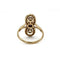 Bague 56 Bague XIXe siècle en or jaune 18 carats, perle et diamants 58 Facettes 1187