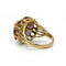 Bague 55 Bague en or jaune 750‰ sertie de saphirs roses et diamants 58 Facettes 1214