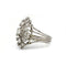 Bague 55 Bague en or blanc 18K et diamants, années 1950 58 Facettes 1059