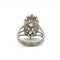 Bague 55 Bague en or blanc 18K et diamants, années 1950 58 Facettes 1059