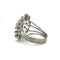 Bague 55 Bague en or blanc 18K et diamants, années 1950 58 Facettes 1059