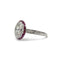 Bague 56 Bague Art déco en or 750 et platine, diamants et rubis (années 1920) 58 Facettes 1227