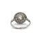 Bague 56 Bague Art déco en or 750 et platine, diamants et rubis (années 1920) 58 Facettes 1227