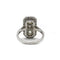 Bague 53 Art déco - Bague en platine avec diamants taille ancienne 58 Facettes 1229