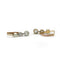 Boucles d'oreilles Boucles d'oreilles en or rose 750 avec diamants et perles 58 Facettes 1247