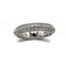 Bague 52 Boucheron - Double alliance en or blanc 18 kt et diamants 58 Facettes 1266