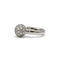 Bague 52 Bague boule à facettes en or blanc 750 et diamants 58 Facettes 1246