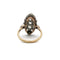 Bague 52 Bague marquise en or jaune 750 sertie de diamants taille ancienne 58 Facettes 1245