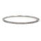 Bracelet Bracelet jonc rigide en or blanc 750 et diamants 58 Facettes 1243
