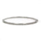 Bracelet Bracelet jonc rigide en or blanc 750 et diamants 58 Facettes 1243