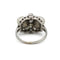 Bague 52 Bague Art déco en platine avec diamants et perles 58 Facettes 1168