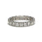 Bague 51 Alliance tour complet en or 18K et diamants 1,90 ct 58 Facettes 1173