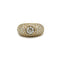 Bague 51 Bague en or jaune 750 avec diamants 2,50 carats 58 Facettes 1282