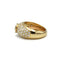 Bague 51 Bague en or jaune 750 avec diamants 2,50 carats 58 Facettes 1282
