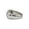 Bague 53 Bague Art déco en platine, émeraude et diamants 58 Facettes 1273