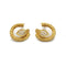Boucles d'oreilles Boucheron Serpent Bohème - Boucles d’oreilles motif S en or jaune 750 et diamants 58 Facettes 1281