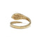 Bague 53 Bague serpent en or 585 avec diamants et saphir 58 Facettes 1290
