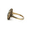 Bague 55 Bague marquise XIXe siècle en or 750 et diamants taille rose 58 Facettes 1297