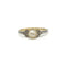Bague 50 Bague en or 750 avec diamants et perle 58 Facettes 1315