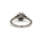 Bague 55 Bague Art déco en platine 800 avec diamants et saphirs calibrés 58 Facettes 1310