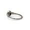 Bague 55 Bague Art déco en platine 800 avec diamants et saphirs calibrés 58 Facettes 1310