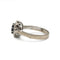 Bague 51 Bague entourage en or 750 avec saphir 0,93 ct et diamants 58 Facettes 1301