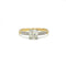 Bague 54 Solitaire Art déco - Bague en or 750 avec diamant 1,03 ct 58 Facettes 1291