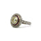 Bague 53 Bague Art déco en platine avec diamant jaune 2,18 ct et rubis 58 Facettes 1274