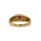 Bague 52 Bague en or jaune 750 avec diamants et rubis 58 Facettes 1330