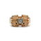 Bague 56 Bague tank en or 750 avec diamant 58 Facettes 1326
