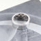 Bague 57 Bague pavée de diamants 0,98 ct en or blanc 18 carats 58 Facettes 131252
