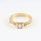 Bague 55 Bague solitaire en or jaune 18 carats avec diamants 58 Facettes 131645