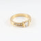 Bague 55 Bague solitaire en or jaune 18 carats avec diamants 58 Facettes 131645