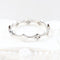 Bague 55 Bague en or blanc 18 carats sertie de diamants taille brillant 58 Facettes F131370
