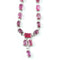 Collier Collier ras-de-cou haute joaillerie en or blanc 18 carats, rubis et diamants 58 Facettes