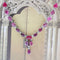 Collier Collier ras-de-cou haute joaillerie en or blanc 18 carats, rubis et diamants 58 Facettes
