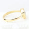 Bague 60 Bague en or jaune 18 carats et diamants taille brillant 58 Facettes 133710B
