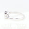 Bague 50 Bague solitaire en or blanc 18 carats avec diamant 0,32 ct 58 Facettes 133721C