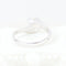 Bague 50 Bague solitaire en or blanc 18 carats avec diamant 0,32 ct 58 Facettes 133721C