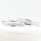 Boucles d'oreilles Boucles d’oreilles créoles en or blanc 18 carats et diamants 58 Facettes 133710D