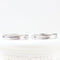 Boucles d'oreilles Boucles d’oreilles créoles en or blanc 18 carats et diamants 58 Facettes 133710D