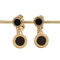 Boucles d'oreilles Bvlgari Bvlgari - Boucles d'oreilles en or jaune 18 carats et onyx 58 Facettes 126202
