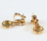 Boucles d'oreilles Bvlgari Bvlgari - Boucles d'oreilles en or jaune 18 carats et onyx 58 Facettes 126202