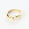 Bague 55 Bague solitaire en or jaune 18 carats et diamant 0,30 ct 58 Facettes 129068-I