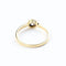 Bague 54 Bague solitaire en or jaune 18 carats avec diamant taille brillant 58 Facettes 129555E