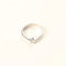 Bague 54 Bague solitaire en or blanc 18 carats avec diamant taille brillant 58 Facettes 126443