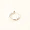 Bague 54 Bague solitaire en or blanc 18 carats avec diamant taille brillant 58 Facettes 126443