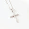 Collier Chaîne - Pendentif croix en or blanc et diamants 58 Facettes 159/24P