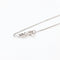 Collier Chaîne - Pendentif croix en or blanc et diamants 58 Facettes 159/24P